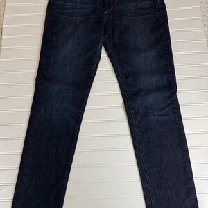 Paige Jimmy Jimmy Skinny Dark Wash Denim Jeans 30